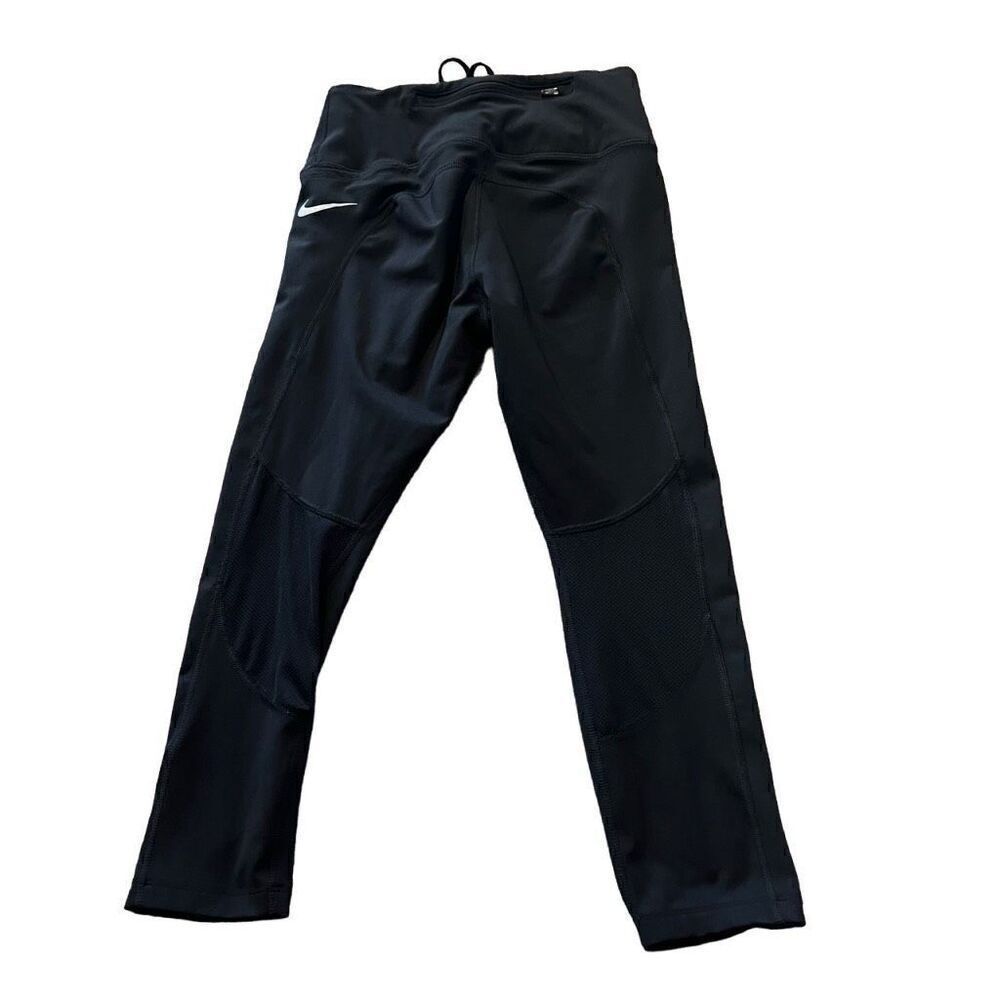 Nike cropped black leggings size small